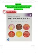 Complete Test Bank Brock Biology of Microorganisms 16th Edition Madigan Questions & Answers with rationales  newest edition 2024|2025 A+