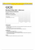 OCR A Level Classical Civilisation H408/22 Imperial Image MAY 2024 Combined Question Paper and Mark Scheme