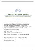 CDIP PRACTICE EXAM 20242025 WITH GUARANTEED ACCURATE ANSWERS