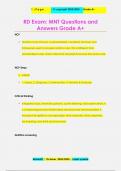 RD Exam: MNT Questions and  Answers Grade A+