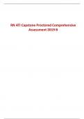 RN ATI capstone proctored comprehensive assessment 2019 B 