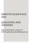 MNB3702 Exam pack 2024(Global Business Management IB)