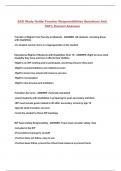 EAS Study Guide-Teacher Responsibilities Questions And 100% Correct Answers