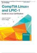 Test Bank For Linux+ and LPIC-1 Guide to Linux Certification - 6th - 2024 All Chapters - 9798214000800