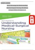 Test Bank for Davis Advantage for Understanding Medical-Surgical Nursing 7th Edition by Paula D. Williams, Linda S.; Hopper