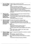 NUR3503 End of Sem Exam - Paediatrics TEST 2024/2025 GRADED A+ COMPLETE QUESTIONS AND VERIFIED ANSWERS