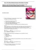 Kinn's The Clinical Medical Assistant 14th Edition Test Bank by Brigitte Niedzwiecki, Julie Pepper