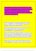 Xcel Solutions Property & Casualty Test | 120 Questions|COMPREHENSIVE QUESTIONS WITH CORRECT/ VERIFIED ANSWERS|(frequently most tested question)GET IT 100% ACCURATE | ALREADY GRADED A+ Which of the following statements regarding the mortgage clause is COR