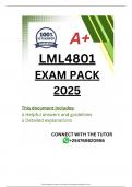 lml4801 EXAM PACK 2025