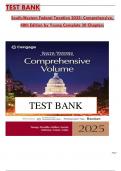 Test Bank for South-Western Federal Taxation 2025: Comprehensive, 48th Edition by (Young/Persellin) ISBN: 9780357988817, All 30 Chapters Covered, Verified Latest Edition