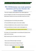 PN144 trez contents Questions and Correct Answers the Latest Update