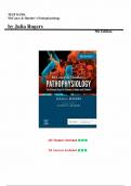 Test Bank for McCance & Huether’s Pathophysiology 9th Edition (Julia Rogers, 2022), Chapter 1-50 | Complete Guide A+