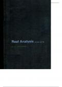 Real analysis Book