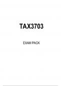 TAX3703 EXAM PACK 2024