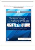 Test Bank For Pharmacology and the Nursing Process 10th Edition By Linda Lilley All Chapters (1 - 58) 2024|2025 Complete Questions and Answers A+