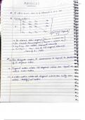 "Matrices" Class notes IIT JEE 