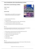 Netter's Essential Histology: With Correlated Histopathology 3rd Edition Test Bank  by William K. Ovalle, Patrick C. Nahirney