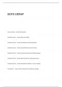 DCFS CERAP Exam Questions and Answers