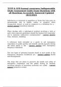 TCFP & GFD hazmat awareness Indispensable Study Assessment Guide Exam Questions with all Questions Accurately Answered Updated 2023/2024