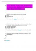 •	SCP Practice Questions & Answers: Latest Updated A Plus Score Solutions   •	Standard precautions apply to all of the following except: •	Blood •	Cerebrospinal fluid •	Semen •	Concentrated acids - Answer d. Concentrated acids   •	Which of the following c