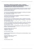 ELECTRICAL CODE CALCULATIONS, LEVEL II, LESSON 4- CALCULATING THE PARAMETERS OF RESIDENTIAL LOADS IN ACCORDANCE WITH THE NEC EXAM SOLVED #19