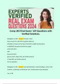 Comp 283 Final Exam/ 169 Questions with Verified Solutions.   