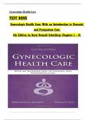 Test Bank for Gynecologic Health Care: With an Introduction to Prenatal and Postpartum Care 4th Edition ( Schuiling, 2020 ), Chapter 1-35 | Complete Guide A+