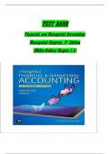 Test Bank for Horngren's Financial & Managerial Accounting The Managerial Chapters, 7th edition by Tracie Miller-Nobles, Brenda Mattison