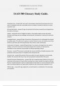 IAAO 500 Glossary Study Guide