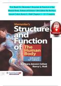 Test Bank For Memmler's Structure & Function of the Human Body, 12th Edition By Barbara Janson Cohen; Kerry L. Hull