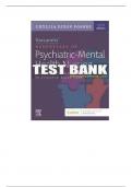 TEST BANK FOR VARCAROLIS ESSENTIALS OF PSYCHIATRIC MENTAL HEALTH NURSING 5TH EDITION FOSBRE / ALL CHAPTERS 1-28 / FULL COMPLETE