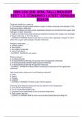 1001 LSU (DR. NITA, FALL) BIOLOGY TEST 1-3, COMBINED LATEST VERSION 2024/25