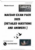 MAC2601 EXAM PACK 2025  {DETAILED QUESTIONS AND ANSWERS }