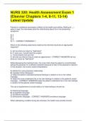 NURS6521 Final Exam (7 Versions), NURS6521 Midterm Exam (4 Versions): (100 Q & A in Each Version) & NURS6521 Week 1 to 11 Quiz (2 Versions of Each Quiz): Walden University |100% Correct Q & A |Graded A+