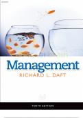 MANAGEMENT 10TH EDITION BY RICHARD L.