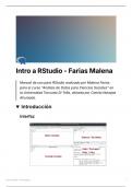 Intro RStudio (interfaz, funciones, graficos, data management)