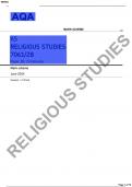 AQA-7061-2B-RELIGIOUS STUDIES FINAL MARK SCHEME PAPER 2B:Christianity-AS LEVEL-Jun24-v1.0