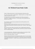 Air Methods Exam Study Guide