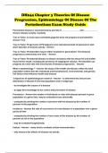 DH244 Chapter 3 Theories Of Disease Progression, Epidemiology Of Disease Of The Periodontium Exam Study Guide 