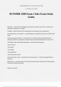 BUSMHR 3200 Exam 2 Inks Exam Study Guide.