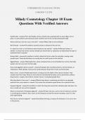 Milady Cosmetology Chapter 10 Exam Questions With Verified Answers