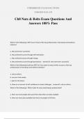 Ch8 Nuts & Bolts Exam Questions And Answers 100% Pass