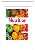 Test Bank for Nutrition: Concepts and Controversies, 16th Edition, Frances Sizer, Ellie Whitney, Leonard Piché ||Complete A+ Guide