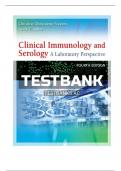 Test Bank - for Clinical Immunology and Serology A Laboratory Perspective 4th Edition by Christine Dorresteyn Stevens, All Chapters | Complete  A+ Guide