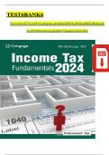 Income Tax Fundamentals 2023 41st Edition TEST BANK by Gerald E. Whittenburg, Steven Gill | Verified Chapter's 1 - 12