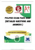 PVL3702 EXAM PACK 2025  {DETAILED QUESTIONS AND ANSWERS }