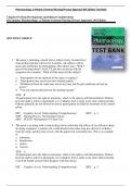 Pharmacology: A Patient-Centered Nursing Process Approach 9th Edition Test Bank by Linda E. McCuistion, Kathleen Vuljoin DiMaggio, Mary B. Winton, Jennifer J. Yeager