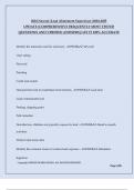 2024 Newest|Lead Abatement Supervisor|2024-2025 UPDATE|COMPREHENSIVE FREQUENTLY MOST TESTED QUESTIONS AND VERIFIED ANSWERS|GET IT 100% ACCURATE