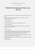 FISDAP EXAM Questions With Correct Answers