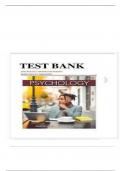 TEST BANK FOR PSYCHOLOGY 13TH EDITION DAVID G. MYERS NATHAN C. DEWALL|| Latest Edition